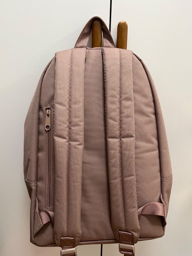 MAH Backpack (Category: Backpacks) located in Manila. Submitted by romille12345 (Listing ID 1467116835, Image 3). Description: MAH Backpack Fits 13inches laptop. Color Gray Rose Still clean inside..