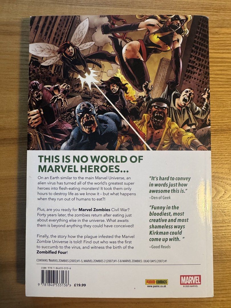 Marvel Zombies Omnibus (Category: Comics & Manga) located in Manila. Submitted by inchob (Listing ID 1467059384, Image 2). Description: Marvel Zombies Paperback Graphic Omnibus.