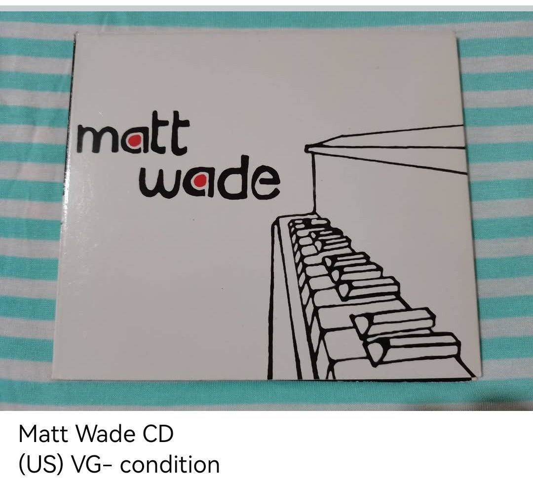 Matt Wade CD (unsealed) (Category: CDs & DVDs) located in Dangcagan. Submitted by cd_haven5 (Listing ID 1467018802, Image 1). Description: #FORSALE #FORSALE #FORSALE #Authentic #Legit #Original We only sell original items. All items posted are on hand. Please message me for availability of the item/s because the items are also posted on my other online stores. All items are imported unless stated PH. We also accept Pre-orders. Payment Method: Gca