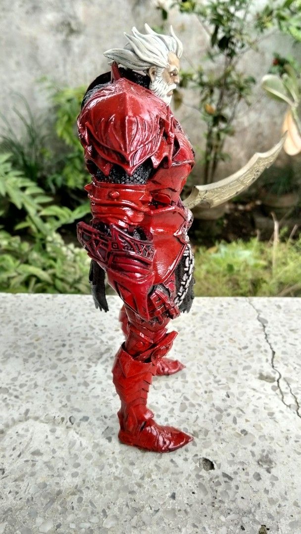 McFarlane Merciless (CUSTOM) (Category: Action & Battle Toys) located in Davao. Submitted by Negan (Listing ID 1467096867, Image 2). Description: McFarlane custom Merciless, good paint job and good joints. No blutak on joints. No issue! What you see is what you get. Location: Davao City Shipping: J&T express Payment: Gcash .