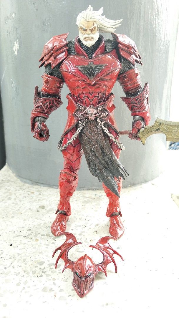 McFarlane Merciless (CUSTOM) (Category: Action & Battle Toys) located in Davao. Submitted by Negan (Listing ID 1467096867, Image 1). Description: McFarlane custom Merciless, good paint job and good joints. No blutak on joints. No issue! What you see is what you get. Location: Davao City Shipping: J&T express Payment: Gcash .