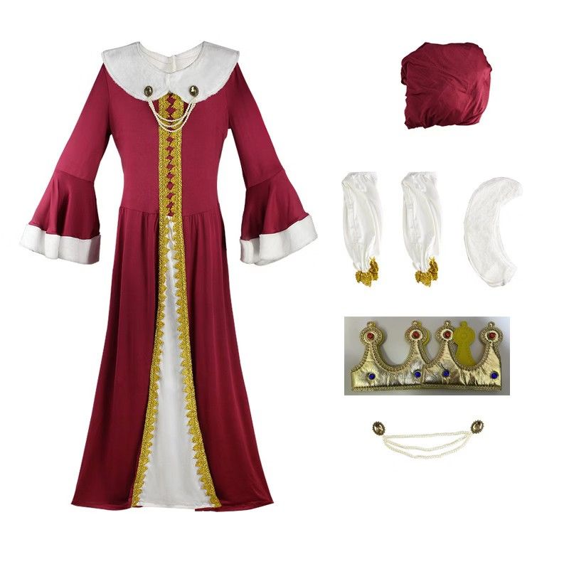 Medieval Queen Costume (Category: Traditional & Ethnic wear) located in Bontoc. Submitted by shaneebhee (Listing ID 1467162409, Image 3). Description: Medieval Queen Costume Size Medium Dress Length 54" Bust 34" Waist 32" Brandnew (AVAILABLE ON HAND) Scepter not included php 980.oo (LP) 💚 GCash payment only 📦Nationwide shipping via J&T Express 🚚 Shipping fee c/o buyer ❌ NO COD — Payment first po.