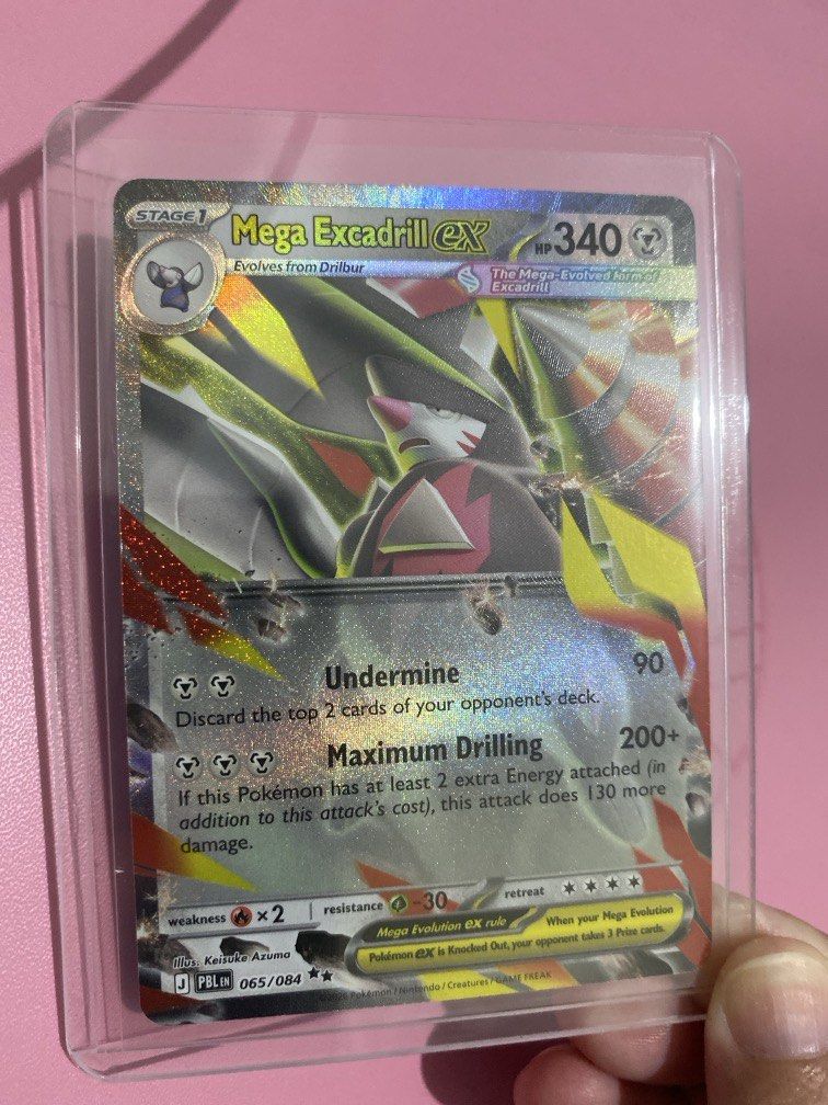 Mega Excadrill ex Pitch Black (Category: Raw Singles) located in Manila. Submitted by map.b. (Listing ID 1467072050, Image 3). Description: Negotiable, DM me Rfs: Duplicate. Unwanted hit.