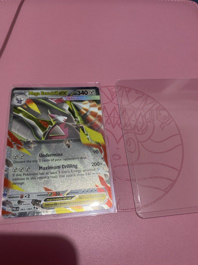 Mega Excadrill ex Pitch Black (Category: Raw Singles) located in Manila. Submitted by map.b. (Listing ID 1467072050, Image 1). Description: Negotiable, DM me Rfs: Duplicate. Unwanted hit.