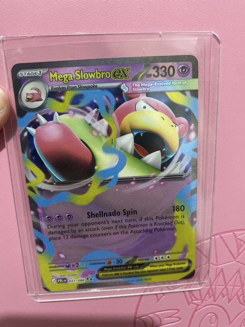 Mega Slowbro ex Pitch Black (Category: Raw Singles) located in Manila. Submitted by map.b. (Listing ID 1467076908, Image 3). Description: Negotiable, DM me. Rfs: Duplicate. Unwanted hit..