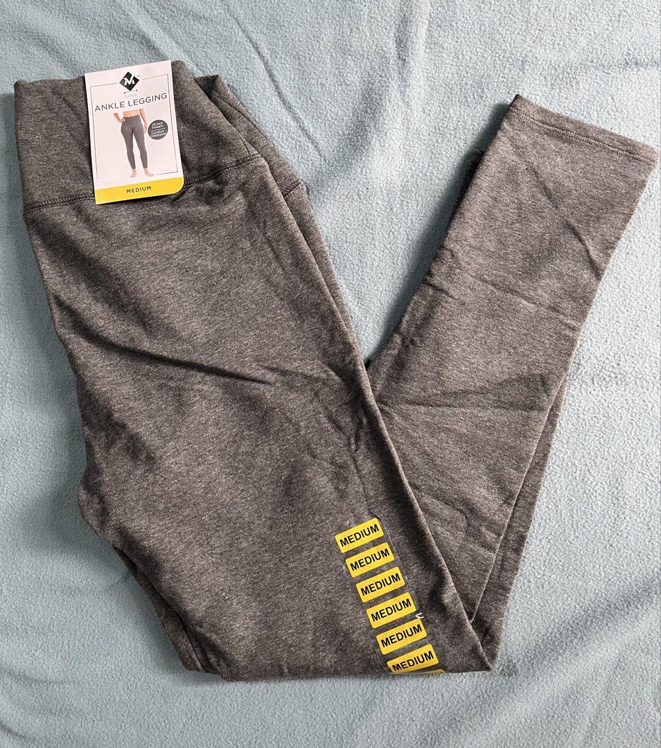 Member's Mark Luxe Ankle Legging Charcoal Grey Medium (Category: Activewear) located in Manila. Submitted by sunshineapril (Listing ID 1466980481, Image 1). Description: - Brand new with tags attached (BNWT) - Color: Charcoal Grey Heather - Size: Women's Medium - Inseam: 25 inches - Material: Soft blend of modal, pima cotton, and spandex - Features a comfortable, flattering waistband - Perfect for lounging or workouts.