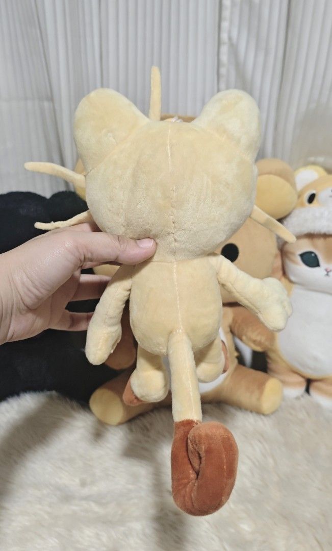 MEOWTH POKÉMON (Category: Plushies & Soft Toys) located in Manila. Submitted by yourfavoritethings7 (Listing ID 1467091178, Image 3). Description: Cut tag.