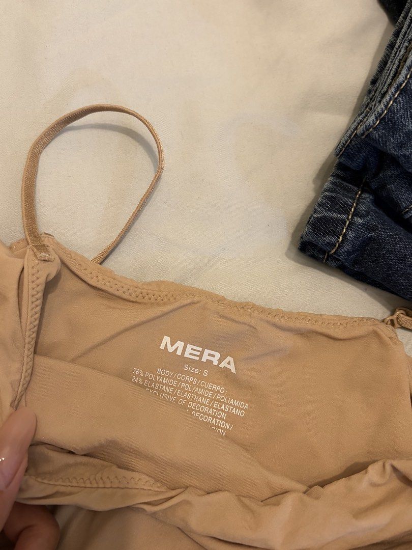 Mera Bodysuit Size S (negotiable (Category: Undergarments & Loungewear) located in Manila. Submitted by kim_hansu (Listing ID 1467154434, Image 2). Description: once used no damage or flaws just decluttering.