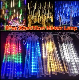 Meteor Drop Lights (Category: Lighting) located in Manila. Submitted by glenndy_07 (Listing ID 1466998504, Image 2). Description: Meteor Drop Lights 16 Tubes String Droplights 10 cm Meteor Droplight : P575.00 8 Tubes String Droplights 20 cm lenght : Price : P 340.00 30 cm lenght : Price : P 390.00 50 cm lenght : Price : P 550.00 80 cm lenght : Price : P 845.00.