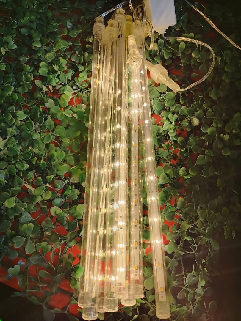 Meteor Drop Lights (Category: Lighting) located in Manila. Submitted by glenndy_07 (Listing ID 1466998504, Image 1). Description: Meteor Drop Lights 16 Tubes String Droplights 10 cm Meteor Droplight : P575.00 8 Tubes String Droplights 20 cm lenght : Price : P 340.00 30 cm lenght : Price : P 390.00 50 cm lenght : Price : P 550.00 80 cm lenght : Price : P 845.00.