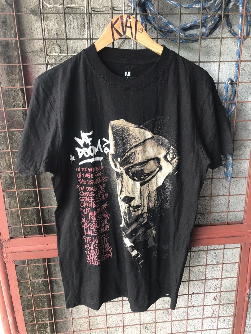 Mf doom tee (Category: Formal Shirts) located in Ligao. Submitted by klaifinds (Listing ID 1466998468, Image 1). Description: Forsale Mf doom tee Good condition Size medium Dimes 19.7/29.