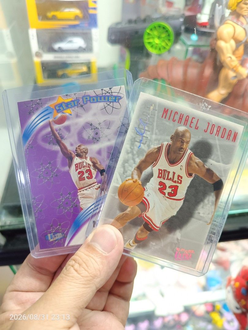 Michael Jordan (Category: Raw Singles) located in Bulacan. Submitted by johnybrav3 (Listing ID 1467036231, Image 1). Description: Michael Jordan Lot Php 18k Star Power Fleetr Ultra Condition: Nrmnt Location: Bulacan Shipping: JNT/LBC/Lalamove.