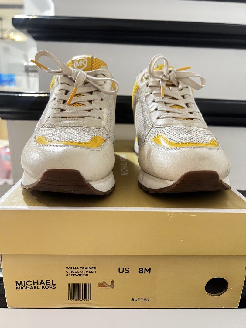Michael Kors Yellow Sneakers (Category: Sneakers) located in Cainta. Submitted by olliri (Listing ID 1467112760, Image 1). Description: .