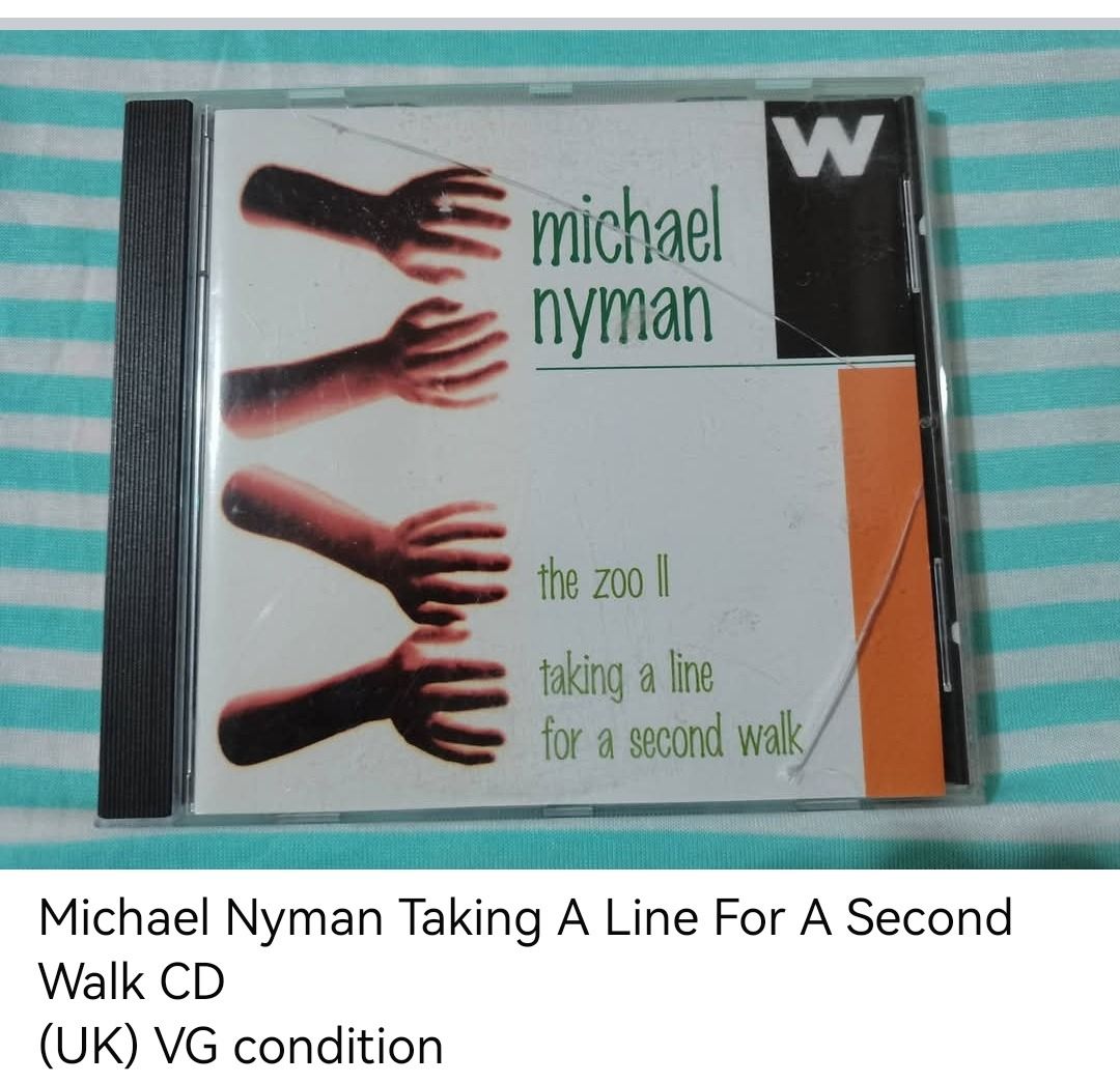 Michael Nyman Taking A Line For A Second Walk CD (unsealed) (Category: CDs & DVDs) located in Dangcagan. Submitted by cd_haven5 (Listing ID 1467016907, Image 1). Description: #FORSALE #FORSALE #FORSALE #Authentic #Legit #Original We only sell original items. All items posted are on hand. Please message me for availability of the item/s because the items are also posted on my other online stores. All items are imported unless stated PH. We also ac