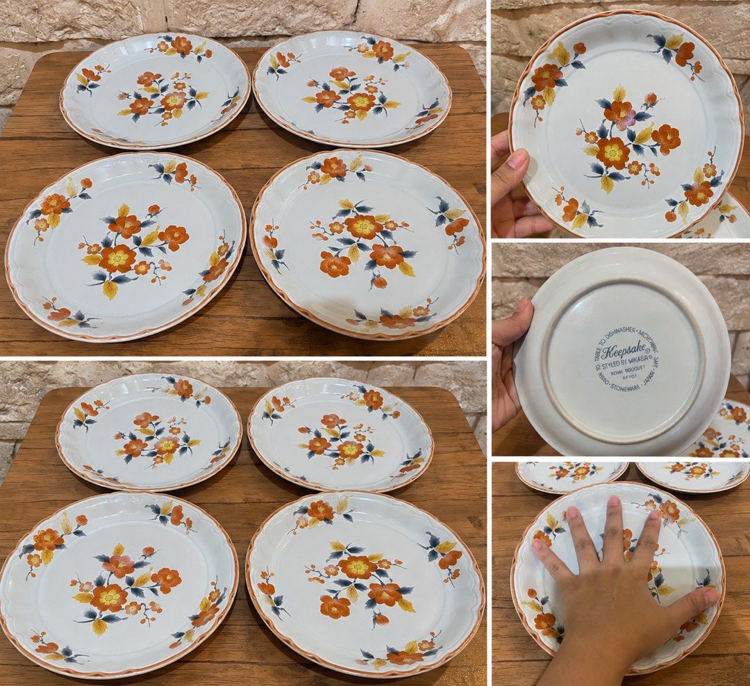 Mikasa Royal Bouquet cake plate 7.5” (Category: Dinnerware & Cutlery) located in San Fernando. Submitted by dntjapansurpluselyu (Listing ID 1466991024, Image 1). Description: .