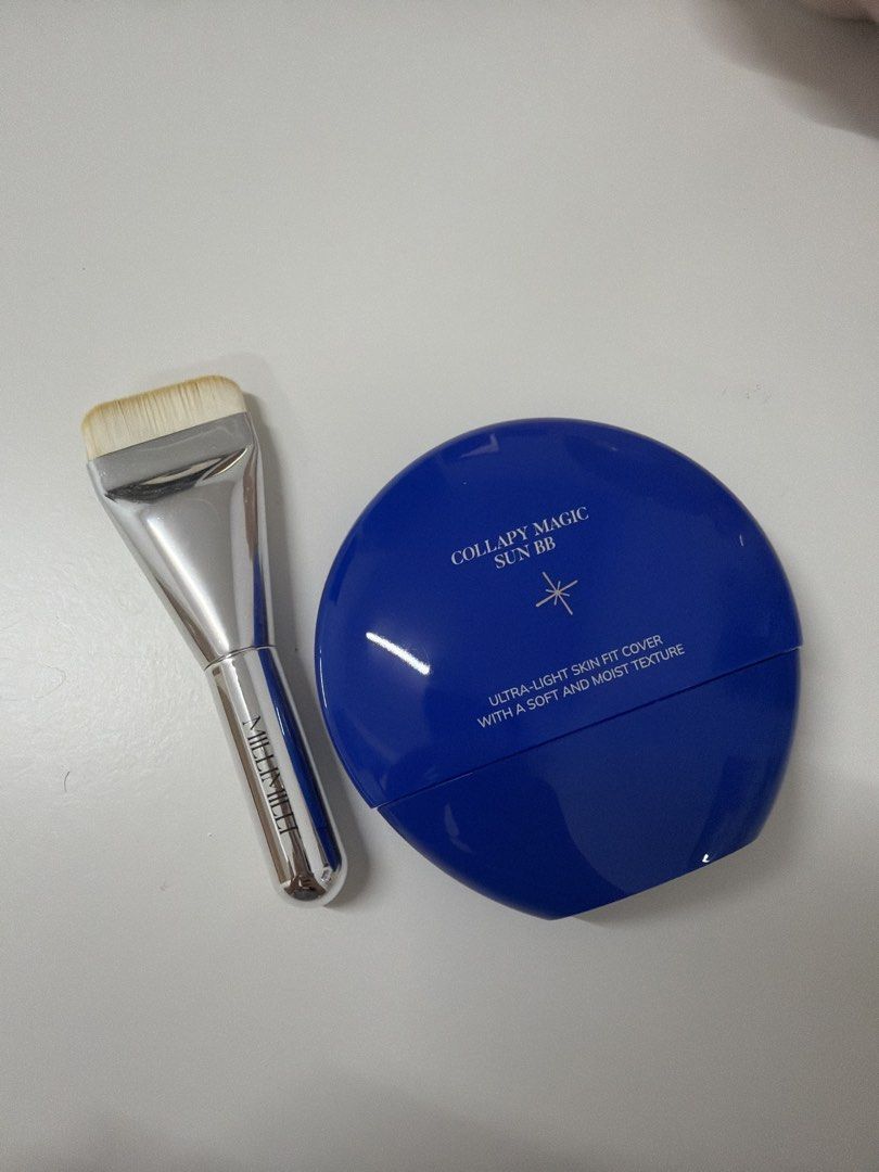 Millimilli collapy magic sun BB (Category: Makeup) located in Georgetown. Submitted by jiayi____ (Listing ID 1467056937, Image 1). Description: 100% authentic I only use authentic products Used a few times Comes with a brush ! .