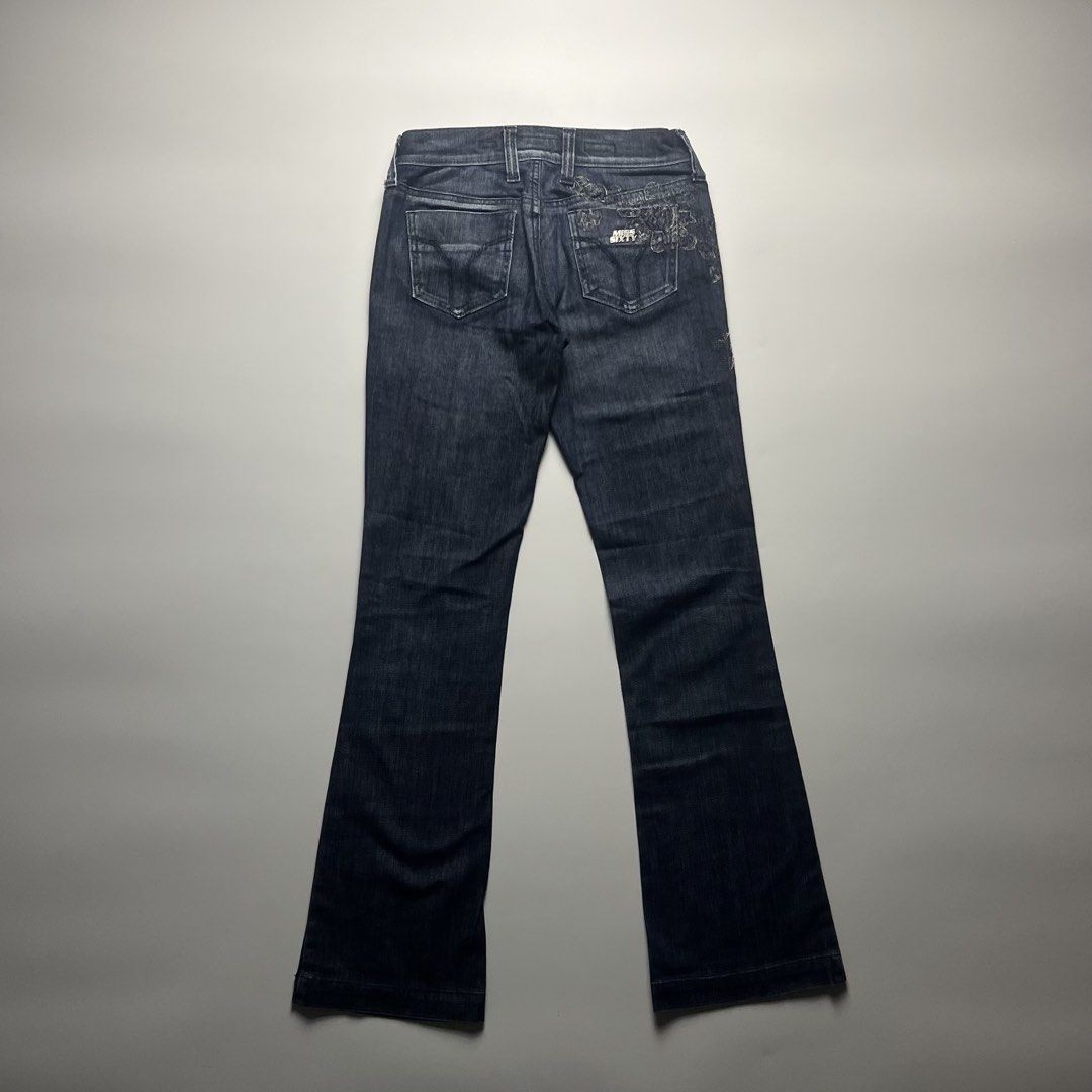 Miss Sixty Low Rise Bootcut Jeans (Category: Jeans) located in Manila. Submitted by streetsavvy (Listing ID 1467072855, Image 2). Description: Miss Sixty Low Rise Bootcut Jeans Size: 25 Waist: 28” - 30” Length: 40” Inseam: 32” Hip: 17” Thigh: 9” Knee: 8” Leg Opening: 9” Front Rise: 7” Measured in Inches Condition: Excellent condition Flaw: none Made in Italy 98% Cotton 2% Elastane.