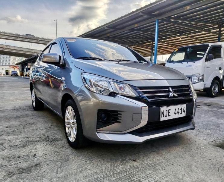 Mitsubishi Mirage GLX G4 Auto (Category: Used Cars) located in Quezon City. Submitted by jayjet.jayjet (Listing ID 1467039443, Image 1). Description: 2025 MITSUBISHI MIRAGE GLX Automatic Transmission 19t km only Gasoline Gray All Power All Original No Issues No Accidents Well Kept Mechanic Inspected Complete Tools, Jack and Spare Tire Price P488k Slightly negotiable upon viewing Financing/Trade-in Accepted Sample Financing Computations Down P105k