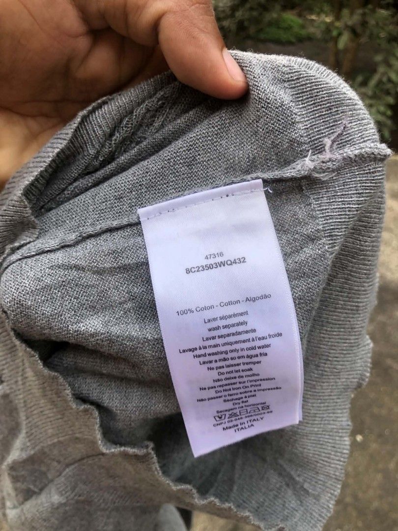 MIU MIU KNITTED TOPS (Category: Others Tops) located in Cabagan. Submitted by ukayflips (Listing ID 1467064600, Image 3). Description: DIMES W 14.7 L 17.8 GOOD CONDITION COMPLETE TAGS COLOR RATE 9/10 ISSUE ❌.
