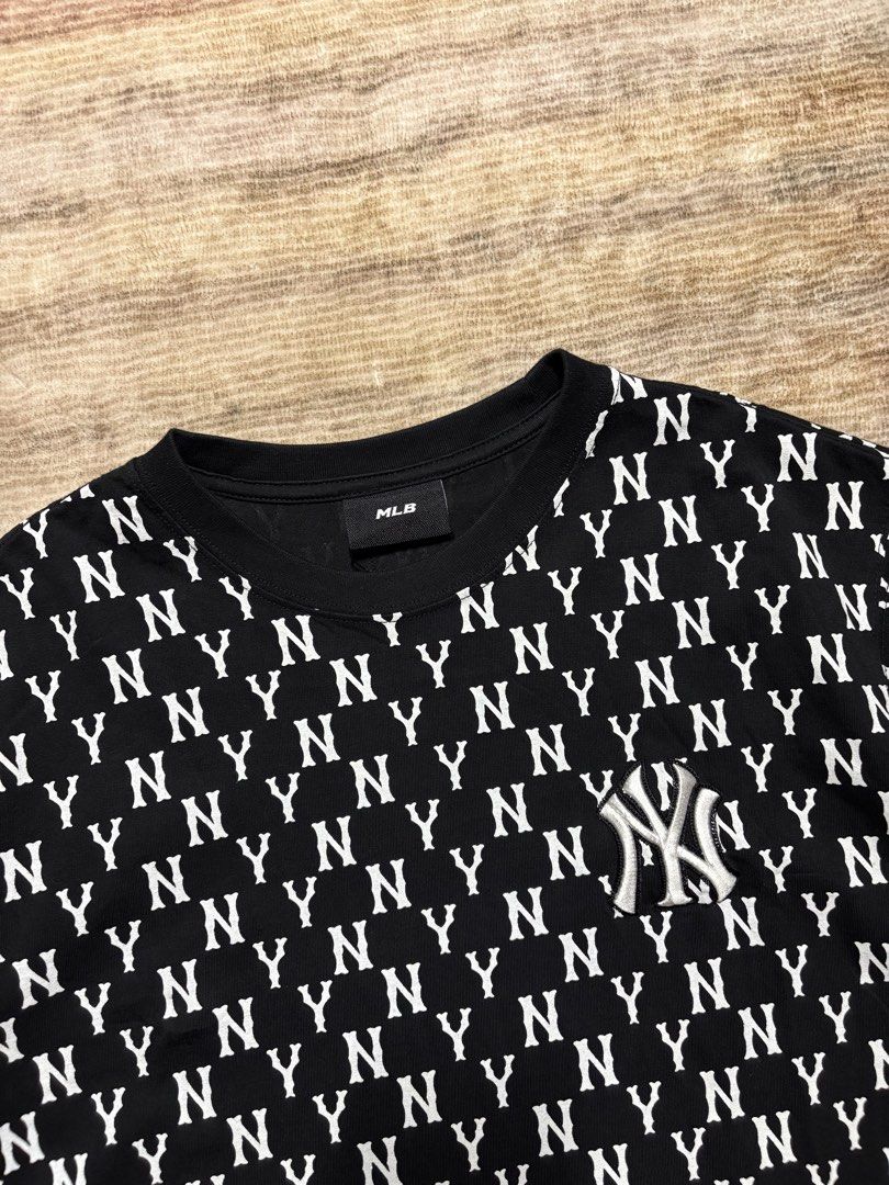 MLB NY Yankees Monogram Tee (Category: Tshirts & Polo Shirts ) located in Antipolo. Submitted by thearchivesproject (Listing ID 1467117877, Image 2). Description: 20.5 width 25.5 length xs on tag m fits..