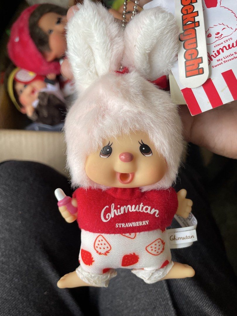 Monchichi bag charm (Category: Plushies & Soft Toys) located in Baguio. Submitted by nalyns_unique_finds (Listing ID 1467016485, Image 2). Description: .