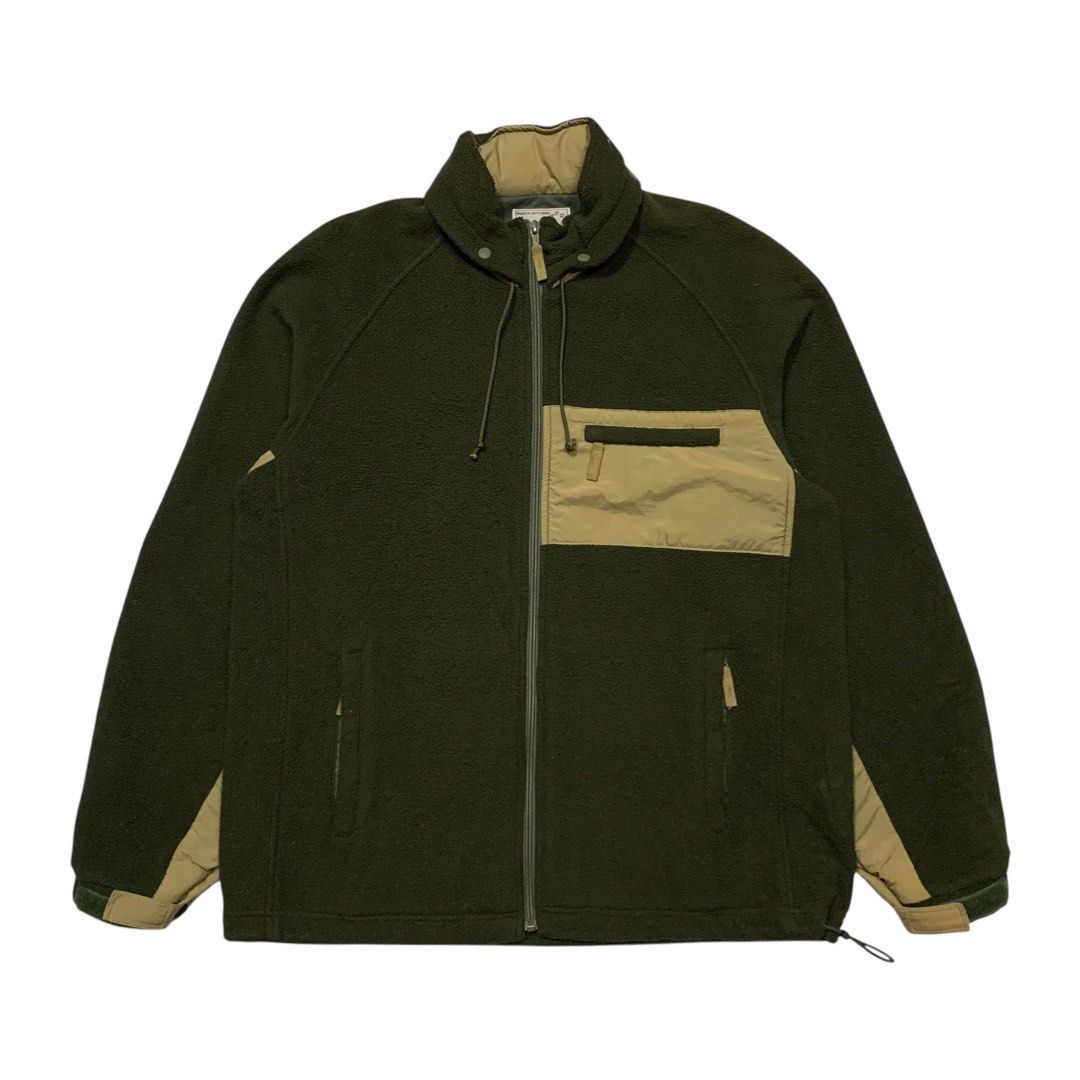 Monkey Time X United Arrows Zip-Up Fleece Jacket (Category: Coats, Jackets and Outerwear) located in Baguio. Submitted by thesecretshop_ph (Listing ID 1467057869, Image 1). Description: Size: Large Lenght: 28” Width: 23” Issue: -.