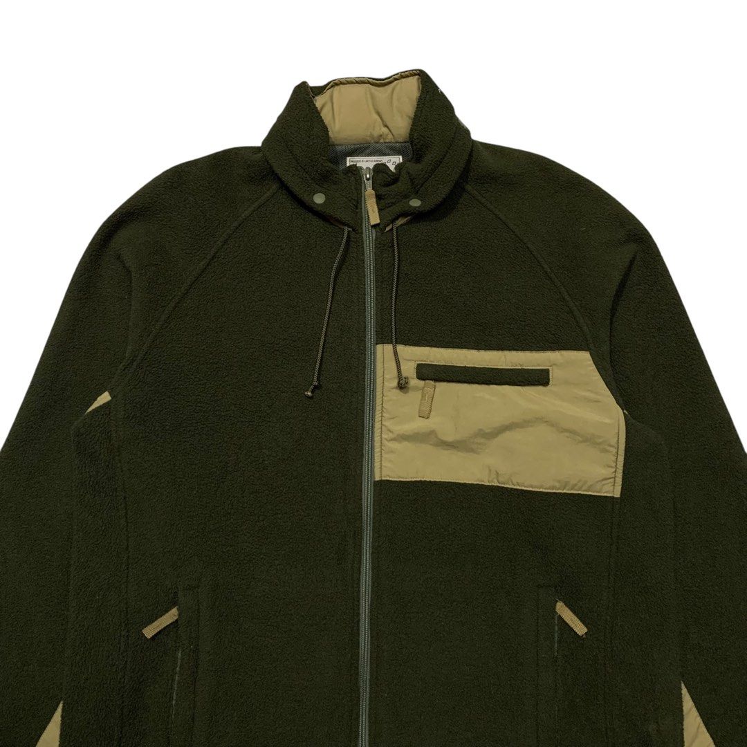 Monkey Time X United Arrows Zip-Up Fleece Jacket (Category: Coats, Jackets and Outerwear) located in Baguio. Submitted by thesecretshop_ph (Listing ID 1467057869, Image 3). Description: Size: Large Lenght: 28” Width: 23” Issue: -.