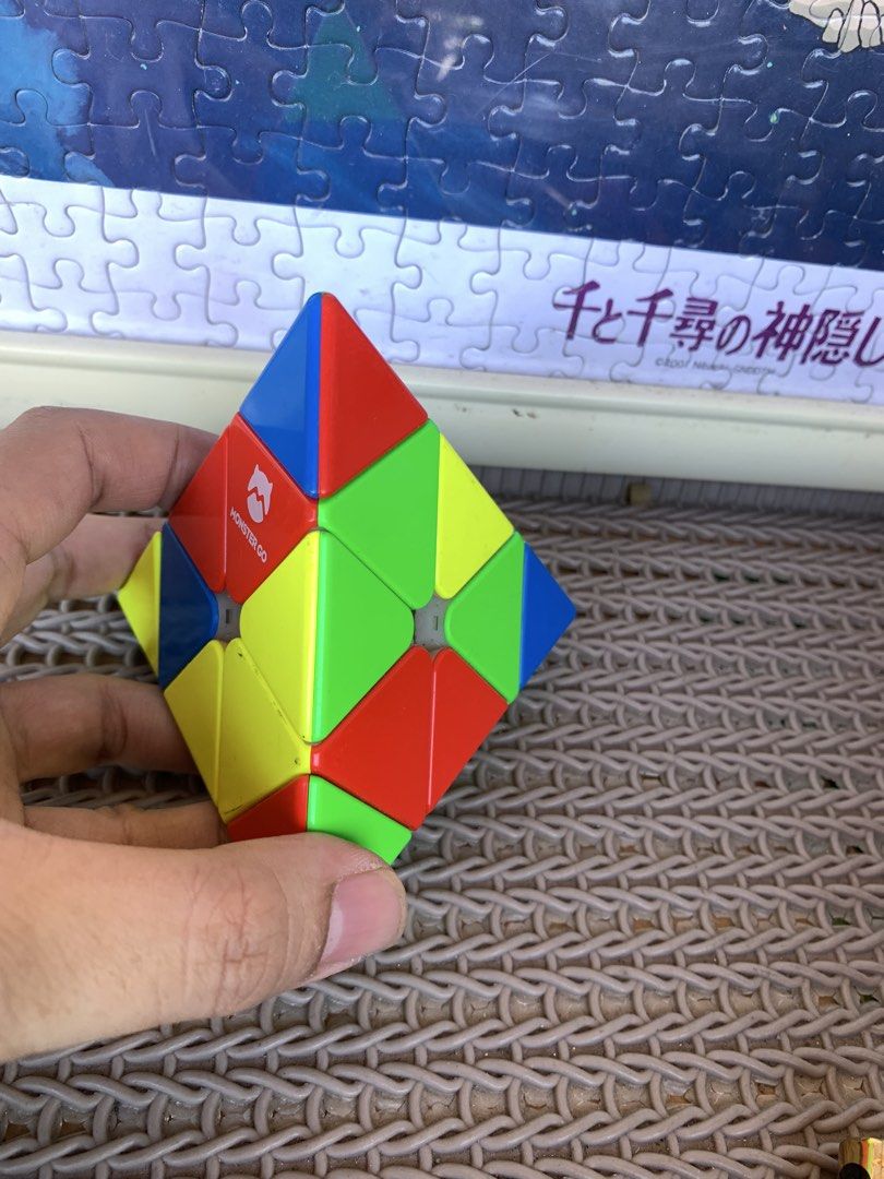 Monster Go Pyramid speed cube by Gan (Category: Interactive Toys) located in Manila. Submitted by macks_toys (Listing ID 1467151408, Image 2). Description: 📌You may send DM for your inquiries. ✨KINDLY CHECK EACH DETAILS✨ 🔳 From Japan/UK Surplus items 🔳 Manage your expectations since it’s preloved and from Surplus Items 🔳 WYSIWYG ✨ Thank you! ✨.