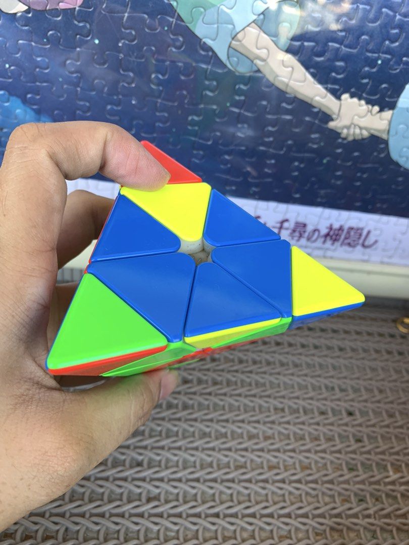 Monster Go Pyramid speed cube by Gan (Category: Interactive Toys) located in Manila. Submitted by macks_toys (Listing ID 1467151408, Image 3). Description: 📌You may send DM for your inquiries. ✨KINDLY CHECK EACH DETAILS✨ 🔳 From Japan/UK Surplus items 🔳 Manage your expectations since it’s preloved and from Surplus Items 🔳 WYSIWYG ✨ Thank you! ✨.