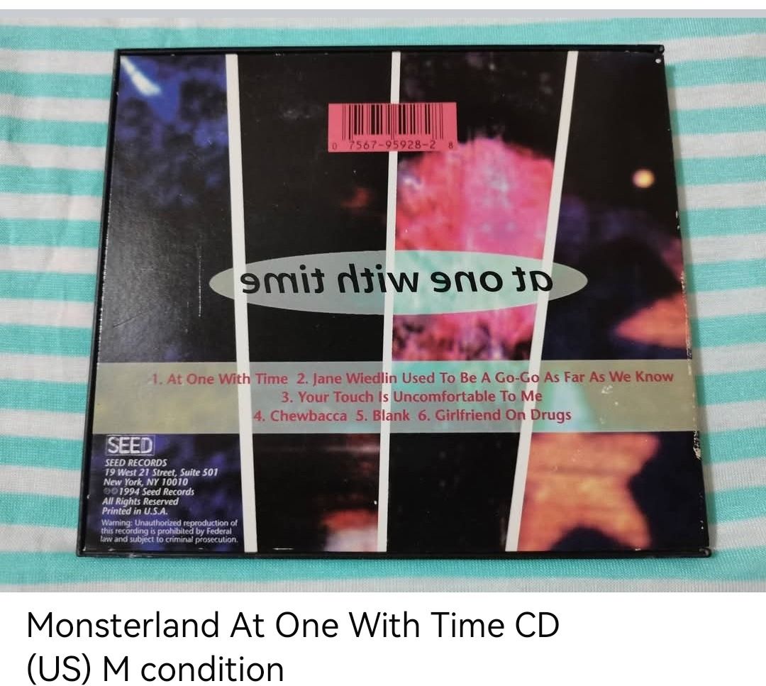 Monsterland At One With Time CD (unsealed) (Category: CDs & DVDs) located in Dangcagan. Submitted by cd_haven5 (Listing ID 1467021518, Image 2). Description: #FORSALE #FORSALE #FORSALE #Authentic #Legit #Original We only sell original items. All items posted are on hand. Please message me for availability of the item/s because the items are also posted on my other online stores. All items are imported unless stated PH. We also accept Pre-orders. 
