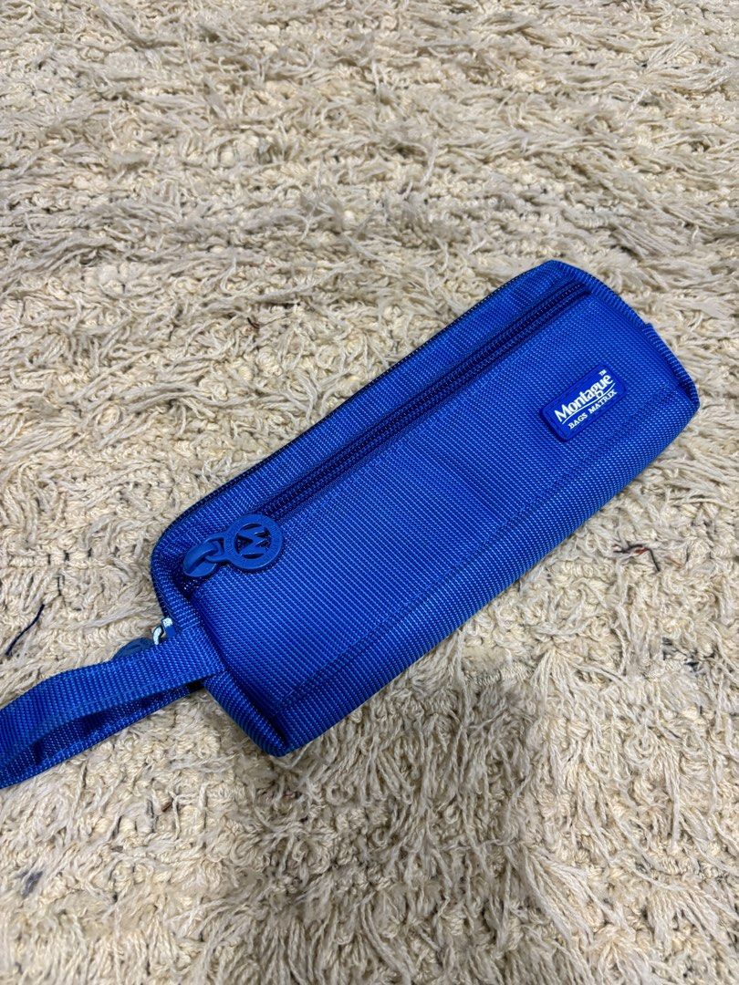 Montague Blue Pouch / Pencil Case (Category: Stationery & School Supplies) located in Quezon City. Submitted by ghieshopppps (Listing ID 1467064190, Image 2). Description: NEW BUT OLD STOCK Size : 8.5x19cm Actual Pencil Case Posted ✅ Original and in good condition ✅ Quality products at reasonable prices 🚫 No cancellations – please place sure orders only. 📸 Please Review the Photos Carefully We make sure to show all details — good and not-so-goo