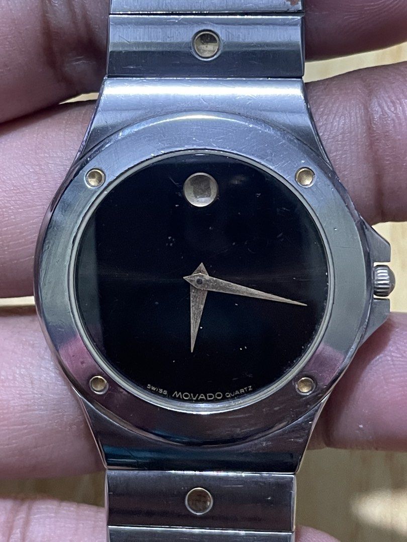 Movado Quartz (Category: Women's Watches) located in Taguig. Submitted by tester1x (Listing ID 1467068040, Image 3). Description: Movado Quartz Swiss Made 86 A2 877K 1757789 Sapphire Crystal All Stainless Steel 34mm Movado Stainless Steel Bracelet 7inch wrist size plus.