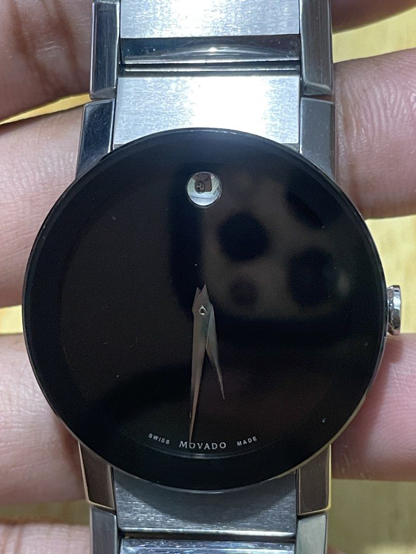 Movado Quartz (Category: Men's Watches) located in Taguig. Submitted by tester1x (Listing ID 1467069929, Image 2). Description: Movado Quartz Swiss Made 84 G1 1896 8797764 Sapphire Crystal Stainless Steel 35mm Movado Stainless Steel Bracelet 7 inch wrist plus size .