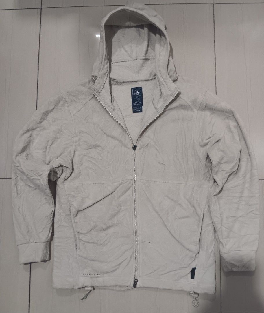 N1KE ACG therma.fit Fleece Hoddie Jacket (Category: Coats, Jackets and Outerwear) located in Cagayan de Oro. Submitted by sar__thrifty (Listing ID 1467134792, Image 3). Description: N1KE ACG Therma.Fit Fleece Hoddie Jacket Milky White Color way 9.5/10 Color rate Dimension 20.5 inch Width 28 inch Length Made in Indonesia With Searchable code Good for Office & Outdoor Use Excellent Condition Small Issue makita sa last pick (Small burned.) Free Ship