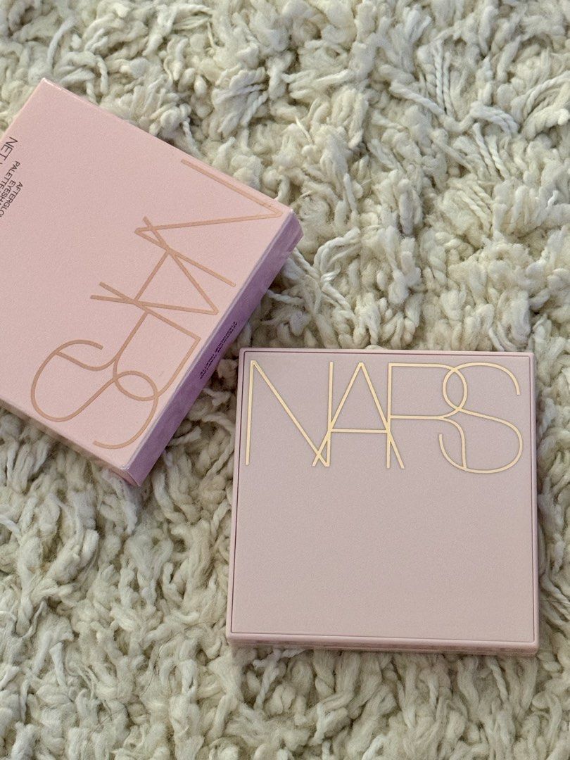 NARS Afterglow Tempting Eyeshadow Palette (Category: Makeup) located in San Nicolas. Submitted by ihascat (Listing ID 1467020492, Image 1). Description: - Brand: NARS - Product: Afterglow Tempting Eyeshadow Palette - Condition: Brand new, never opened or swatched, pristine retail condition - Shades: 9 versatile shades including pinks, taupes, and warm browns - Finishes: A mix of gorgeous shimmer and matte finishes - Features: Built-in compact mir