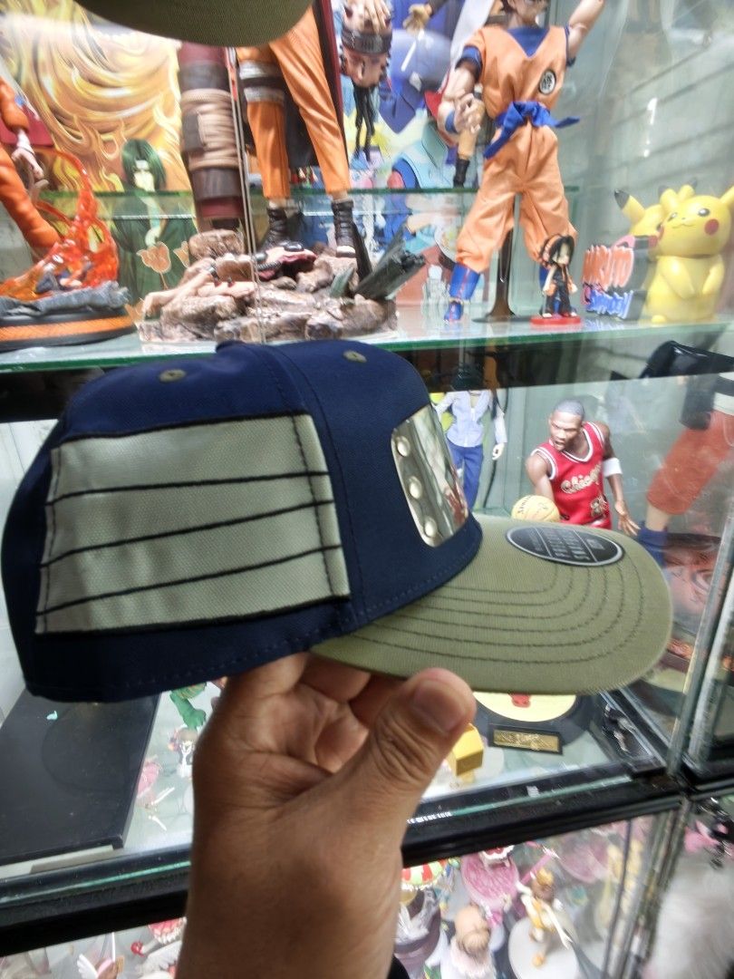 Naruto Leaf Village Headband Snapback Cap (Category: Caps & Hats) located in Bulacan. Submitted by johnybrav3 (Listing ID 1467033394, Image 3). Description: Naruto Leaf Village Headband Cap PHP - 1.1k Condition:9/10 (used only once) Location: Bulacan Shipping: Lalamove/ LBC.
