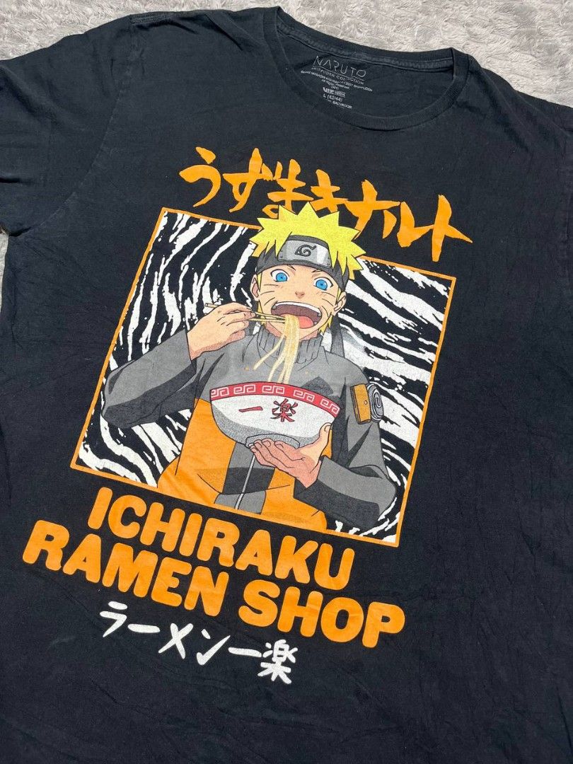 Naruto Shippuden Collection shirt (Category: Tshirts & Polo Shirts ) located in Cagayan de Oro. Submitted by smoothstyle (Listing ID 1467078302, Image 2). Description: Naruto Shippuden Collection shirt Excellent condition 9.5/10 color rate size Large dimes: 21x27.5 issue: Hairline crackprints/need wash.