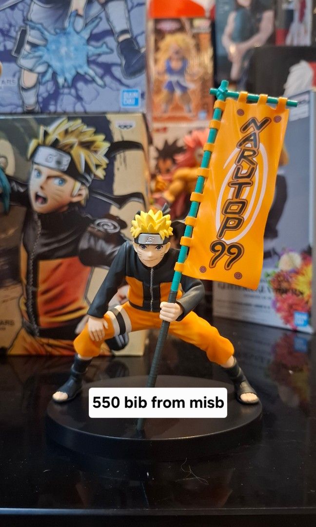 Naruto top 99 (Category: Figurines & Statues) located in Cebu City. Submitted by neil426 (Listing ID 1467151791, Image 1). Description: bib from misb.