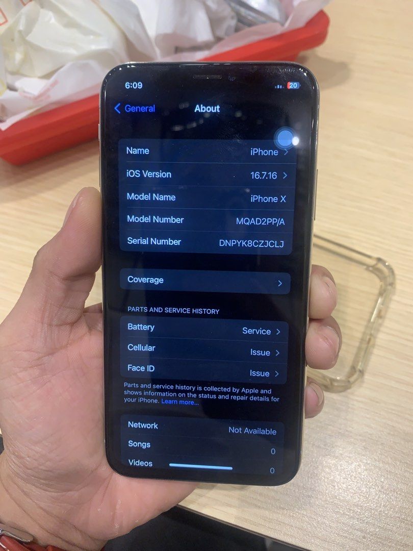 Negotiable Iphone x 64gb No issue (Category: iPhone X Series) located in Butuan. Submitted by soloutthrift (Listing ID 1467142403, Image 3). Description: No scratches No crack front and back Excellent condition camera(front&back) Battery health 97%.
