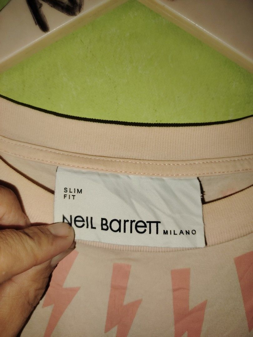 NEIL BARRET (Category: Luxury Apparel) located in Pasig City. Submitted by michelle.asuki (Listing ID 1467026551, Image 3). Description: NEIL BARRET SHIRT EXCELLENT CONDITION LARGE 22 WIDTH 28 LENGHT 2500.