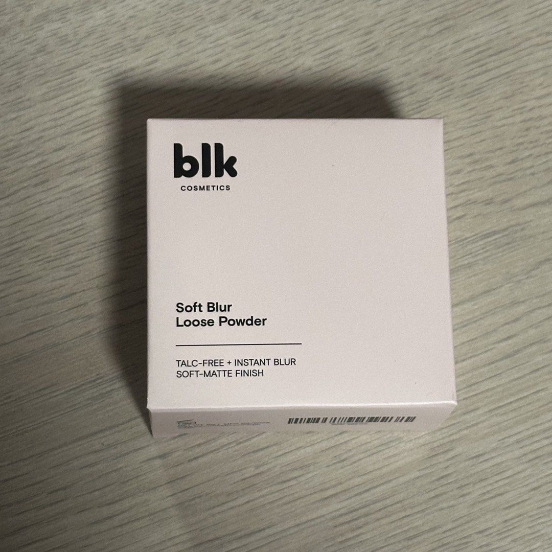 NEW BLK Cosmetics Soft Blur Loose Powder (Category: Makeup) located in Quezon City. Submitted by gg.finds (Listing ID 1467130848, Image 1). Description: - brand new, with box, never opened. orig price is 499, selling for 300 each - matte finish, long lasting, controls oil, blurs skin - with puff and mirror inside - shades: ❌ SHEER - translucent ❌ ROSY - light pink ✅ LILAC - light purple ✅ OAT ✅ VANILLA ✅ BUTTERSCOTCH ✅ CHESTNUT - rfs: finishing o