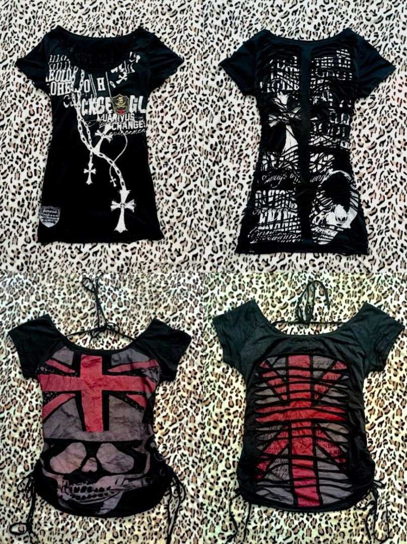 NEW TEASER❗Y2K 2000S SCENE EMO JP BRANDS (Category: Longsleeves) located in Los Banos. Submitted by nicot_nit (Listing ID 1467030533, Image 2). Description: OPEN FOR EARLY DIBS, JUST DM ME📩 IG: thrift_marlboro.