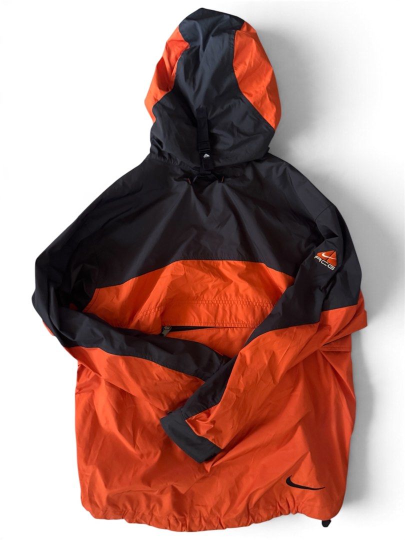 Nike ACG clima-fit (Category: Coats, Jackets and Outerwear) located in Calamba. Submitted by notyourhypeshop (Listing ID 1467043083, Image 2). Description: Vintage ACG clima-fit packable windbreaker / rain jacket wind resistant / water repellant shell gorpcore size small oversized fit large.