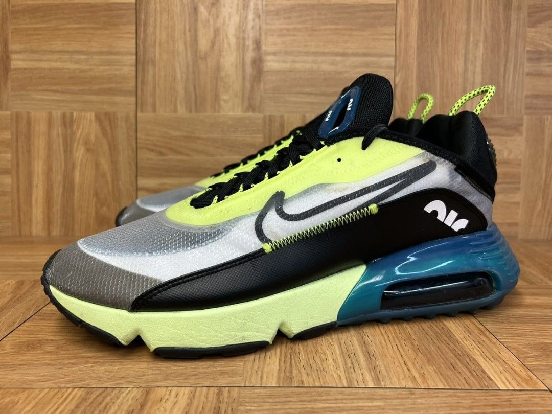 Nike Air Max 2090 Volt Black (Category: Sneakers) located in Mandaluyong City. Submitted by bethco (Listing ID 1467090804, Image 1). Description: - Brand: Nike - Model: Air Max 2090 - Colorway: Volt Green / Black / Bright Blue - Material: Lightweight mesh and synthetic upper - Cushioning: Translucent heel unit with signature Air technology - Style: Futuristic everyday trainers - Condition: Brand new / Excellent (ready to wear) - Meet-ups and ship