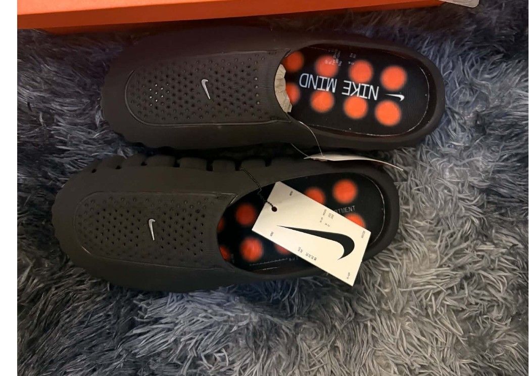 Nike Mind 001 Black Chrome - size 13 (Category: Slippers & Slides) located in Quezon City. Submitted by proteinpancake (Listing ID 1467024521, Image 1). Description: *with Box.