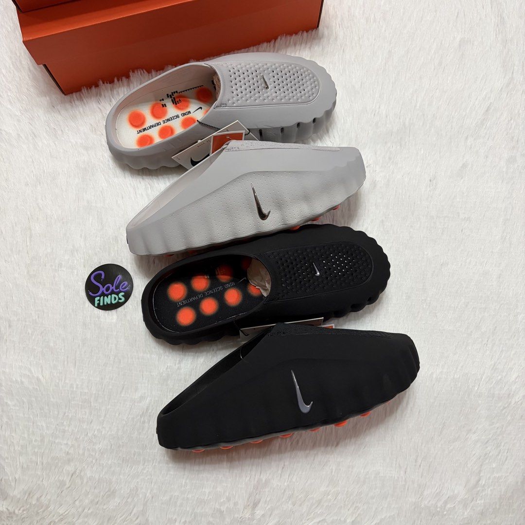 Nike Mind 001 Slide Light Smoke Grey/ Black Chrome (Category: Sneakers) located in Manila. Submitted by solefindsphilippines (Listing ID 1467143414, Image 2). Description: Nike Mind 001 Slide Light Smoke Grey/ Black Chrome Available Sizes: 11 men’s Price: 7,499 only ✔️ 100% Authentic / Legit / Original ✔️ Brand New ✔️ Limited stock available ✔️ Other ON models & colorways also available via preorder We can GUARANTEE successful preorder processing