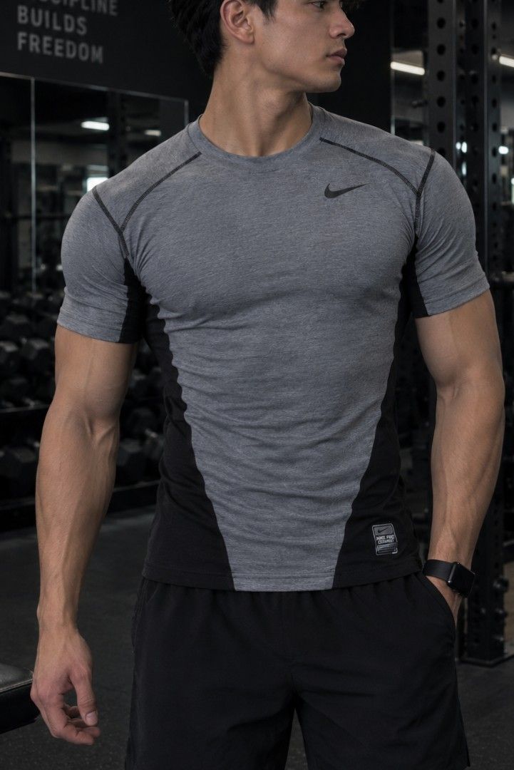 NIKE PRO COMBAT COMPRESSION SHIRT - Size Large (Category: Tshirts & Polo Shirts ) located in Irosin. Submitted by jamilflor (Listing ID 1467136451, Image 1). Description: NIKE PRO COMBAT COMPRESSION SHIRT no major issue As new Size Large on tag Excellent condition 20-21W x 29L measurements -.