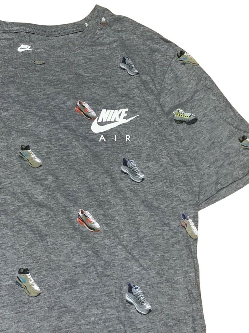 Nike Shoes Aop (Category: Tshirts & Polo Shirts ) located in Manila. Submitted by lyf_7hrift (Listing ID 1467133423, Image 2). Description: Nike Shoes Aop Shirt P350 27L 16W Dimes 10/10 Color Rate Excellent Condition.