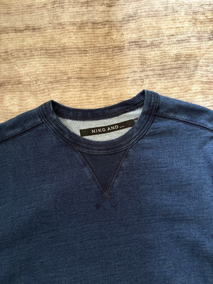 Niko And.. Blue Indigo Sweater (Category: Coats, Jackets and Outerwear) located in Antipolo. Submitted by thearchivesproject (Listing ID 1467023559, Image 2). Description: 21 width 27 length.