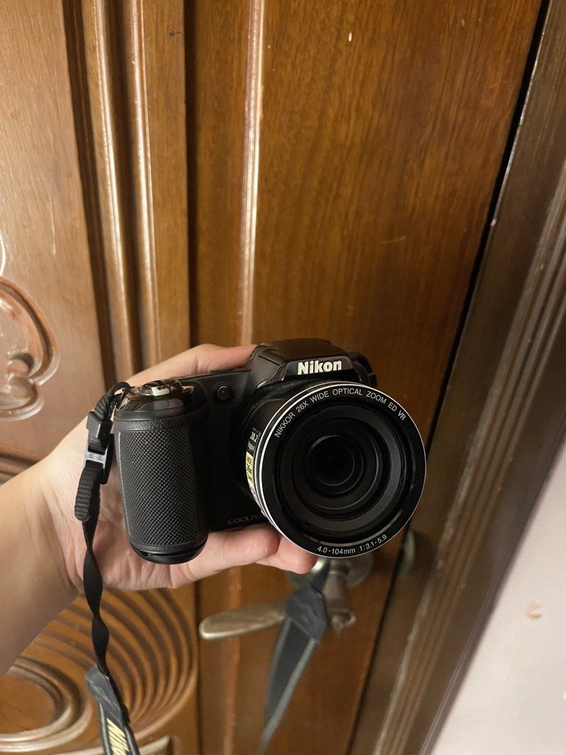 Nikon COOLPIX L330 Digital Camera (Category: Cameras) located in Tarlac. Submitted by tatumrica26185 (Listing ID 1467106535, Image 1). Description: - fully working - it's just the lcd but it doesn't affect the picture - working perfectly fine .